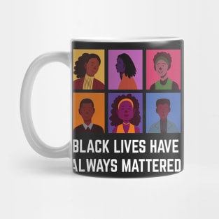 BLM Black Lives Have Always Mattered Mug